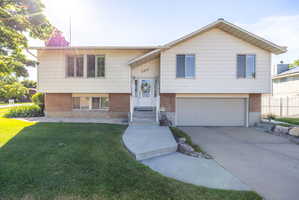 Front view of the home