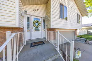 Exterior entry