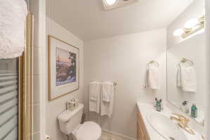 3rd Bathroom, downstairs