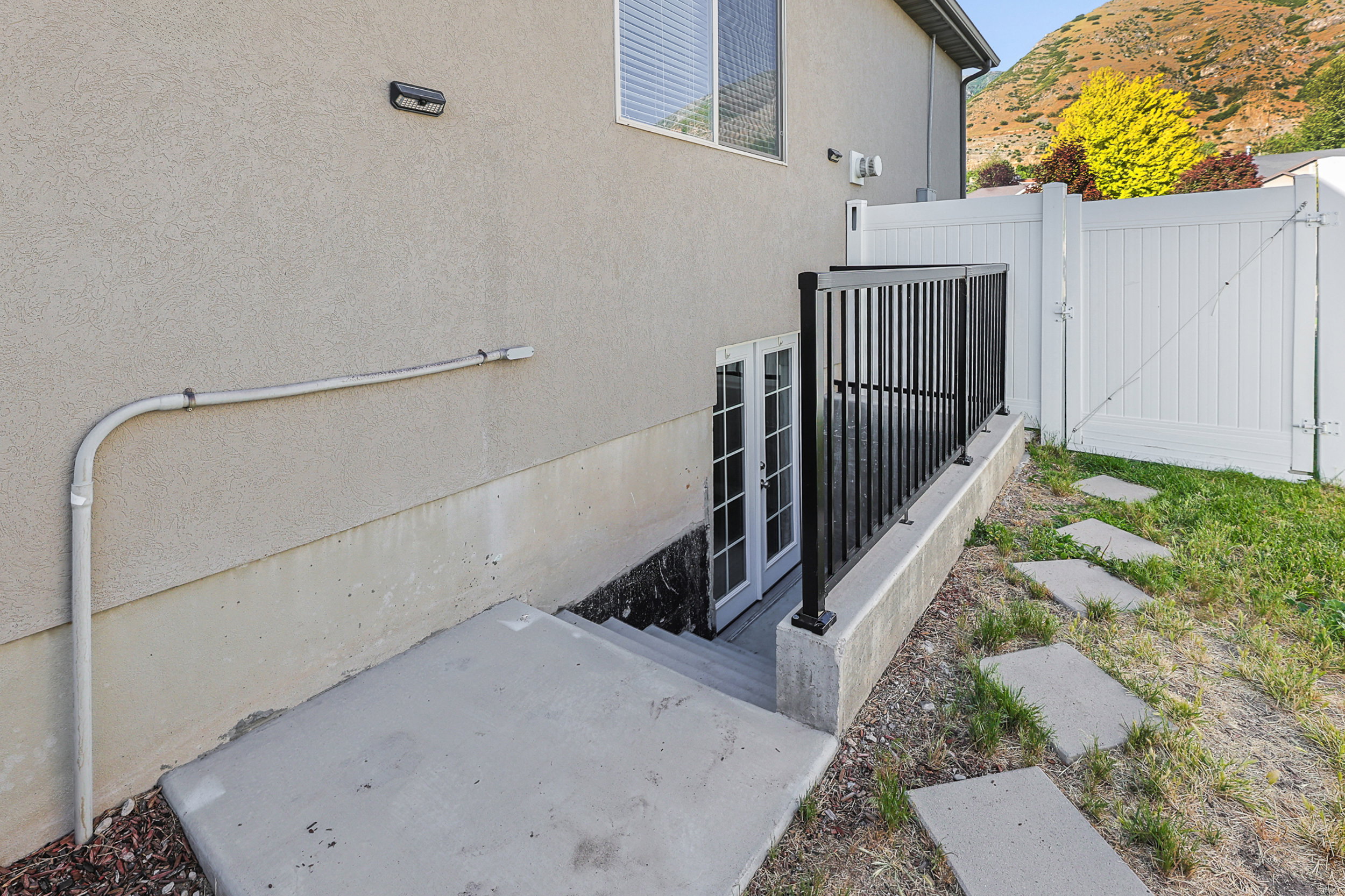 Basement entry