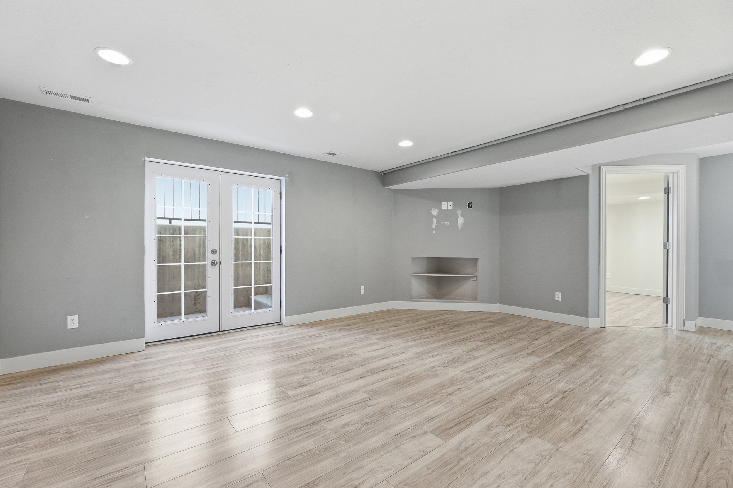 Basement family room