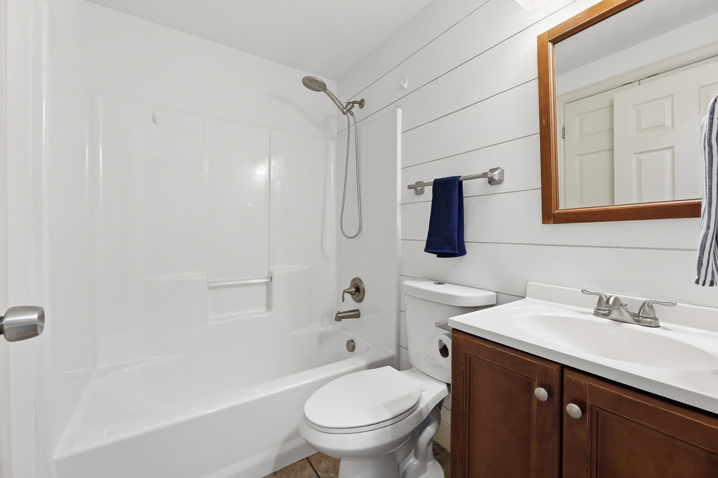 Basement bathroom