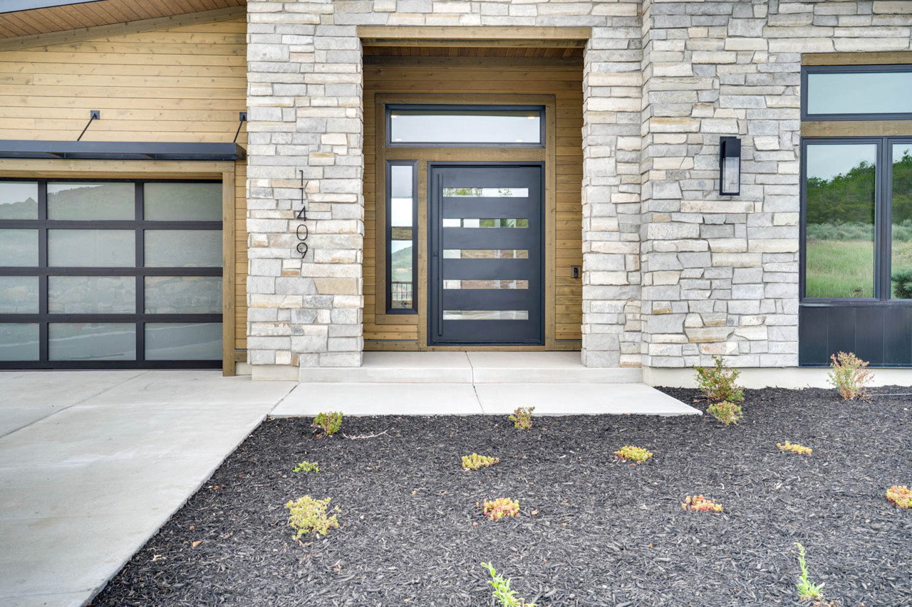 Exterior entry