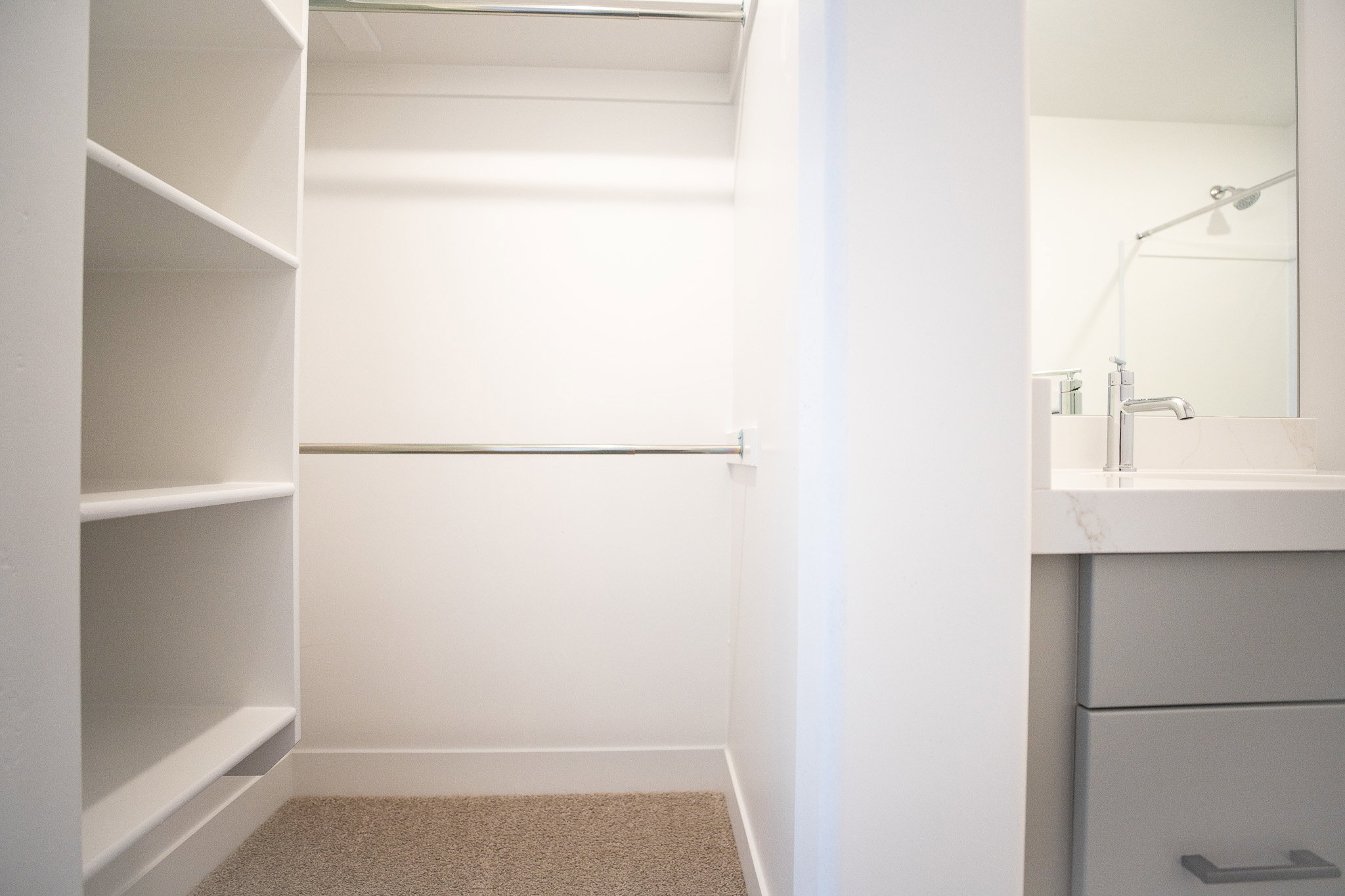 Bedroom #3 walk-in closet