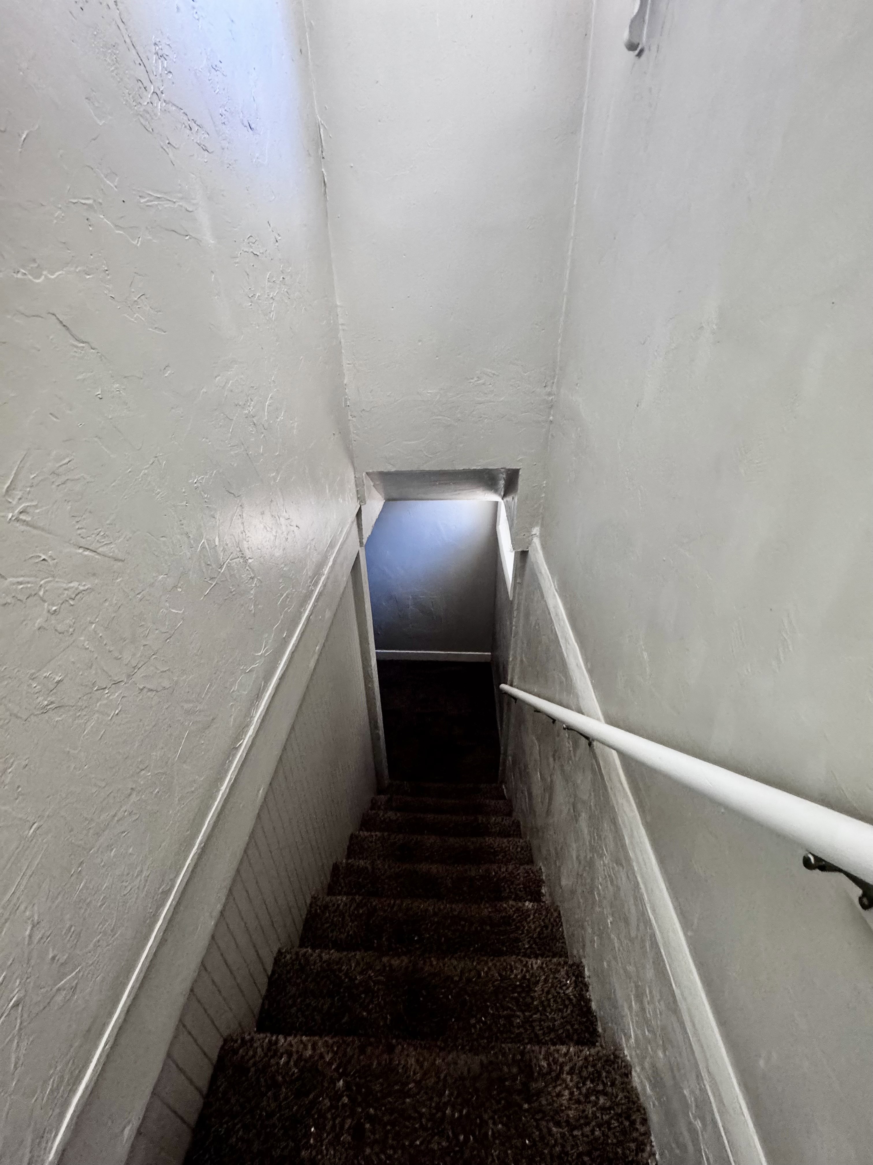 Stairs view down
