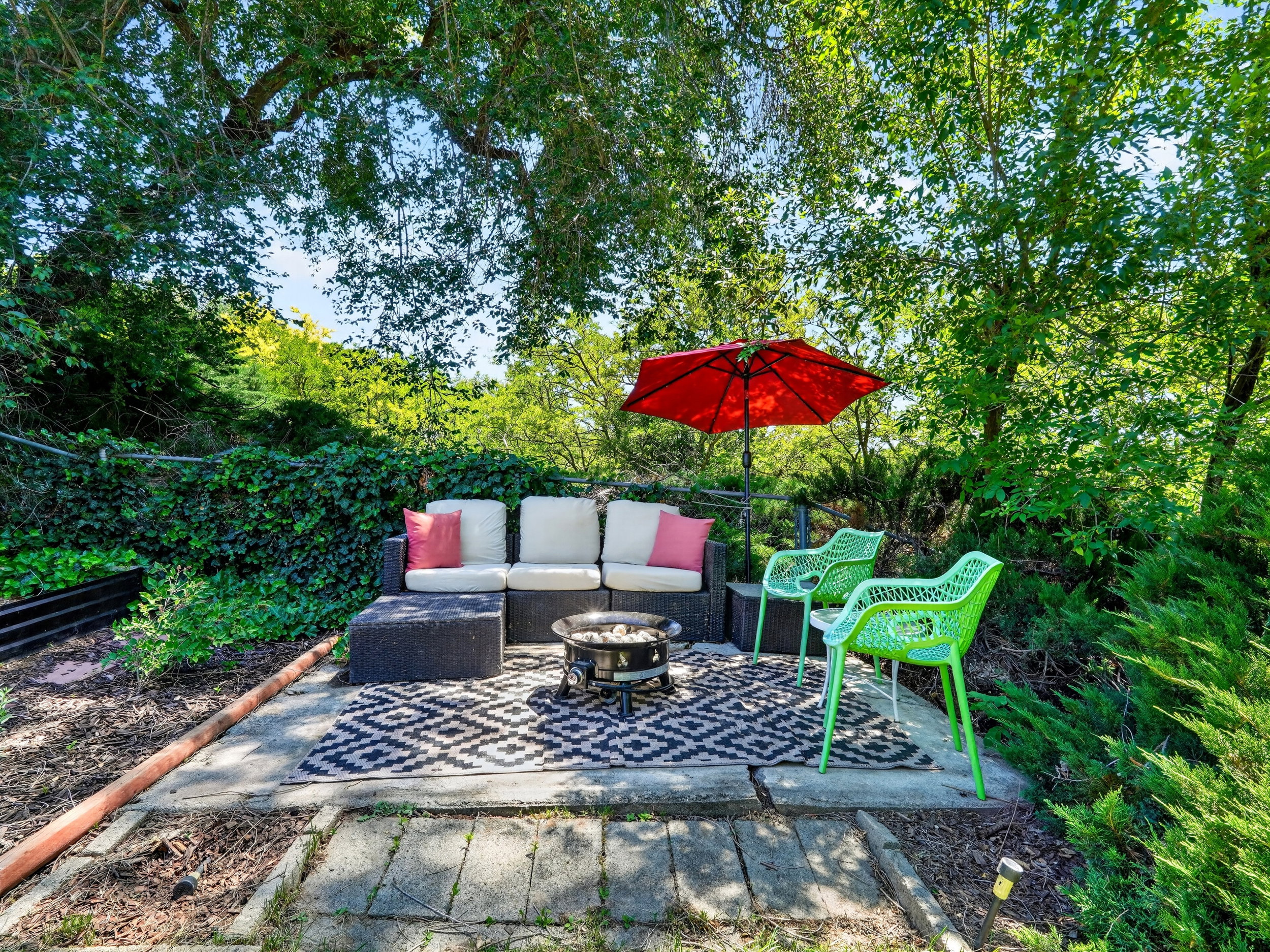 Patio terrace