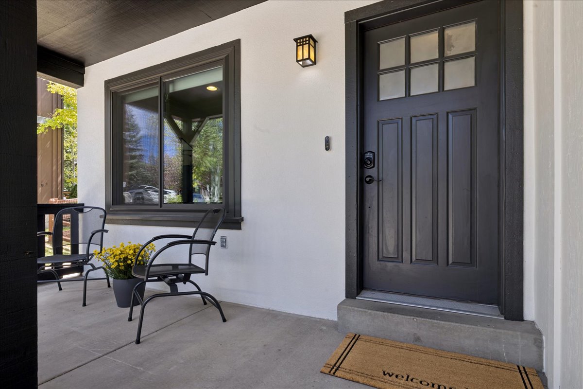 Exterior entry