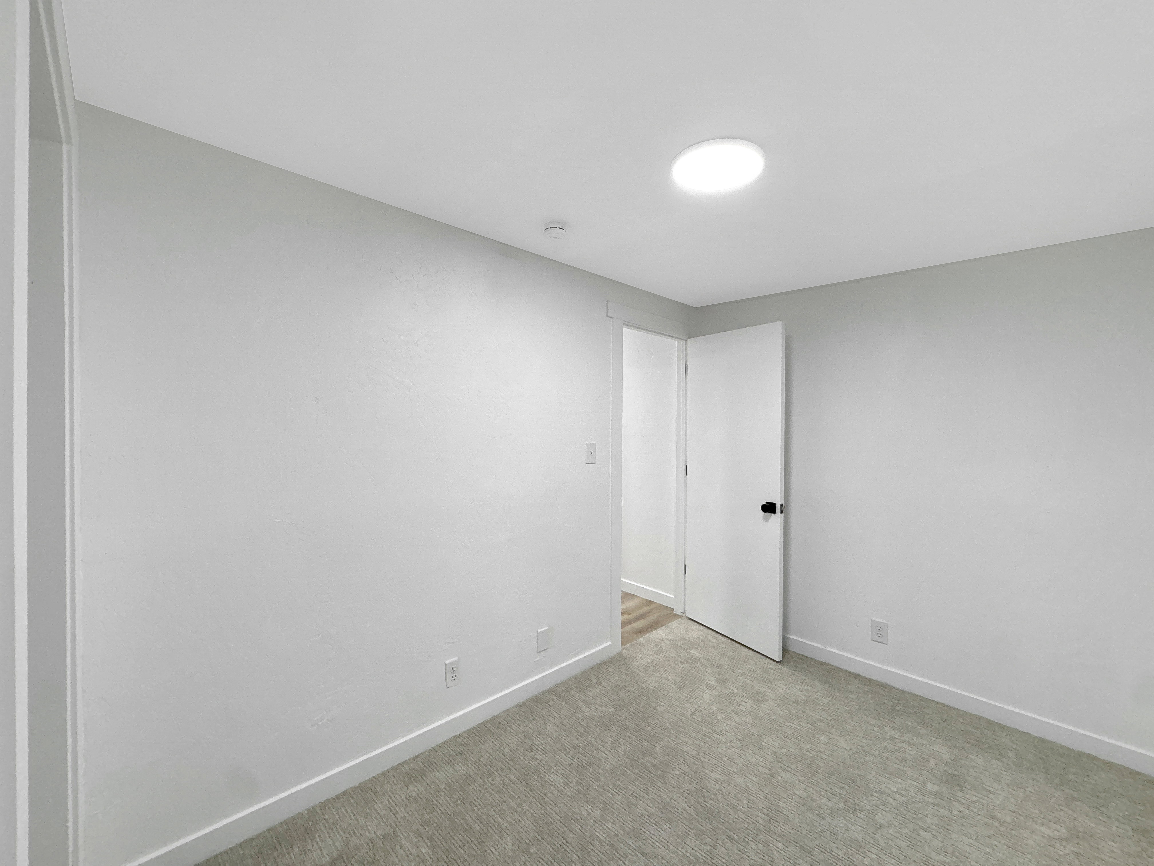 Bedroom in detached ADU
