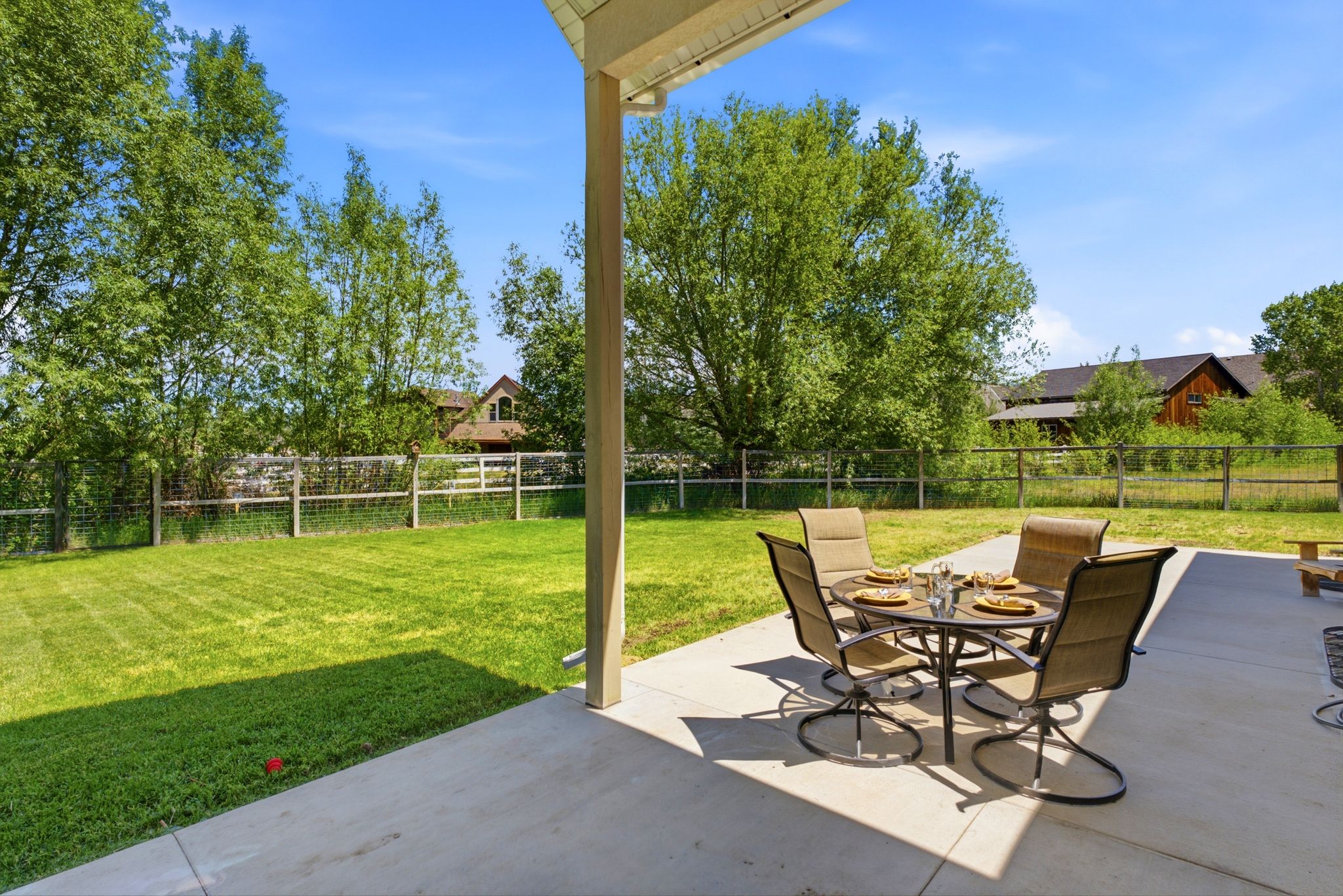 Patio terrace