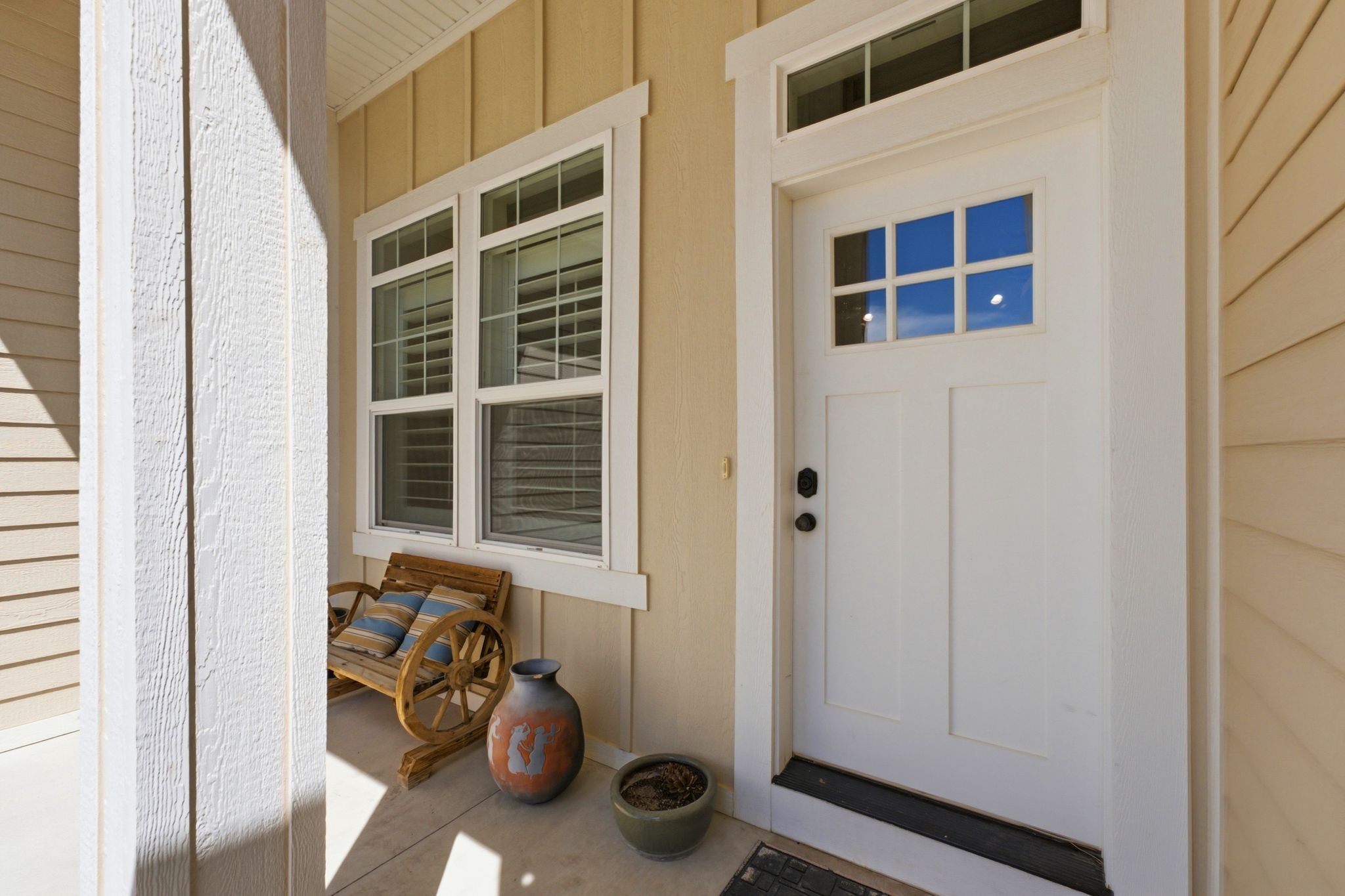 Exterior entry