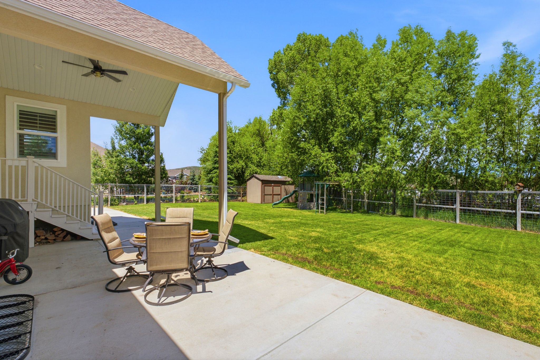 Patio terrace