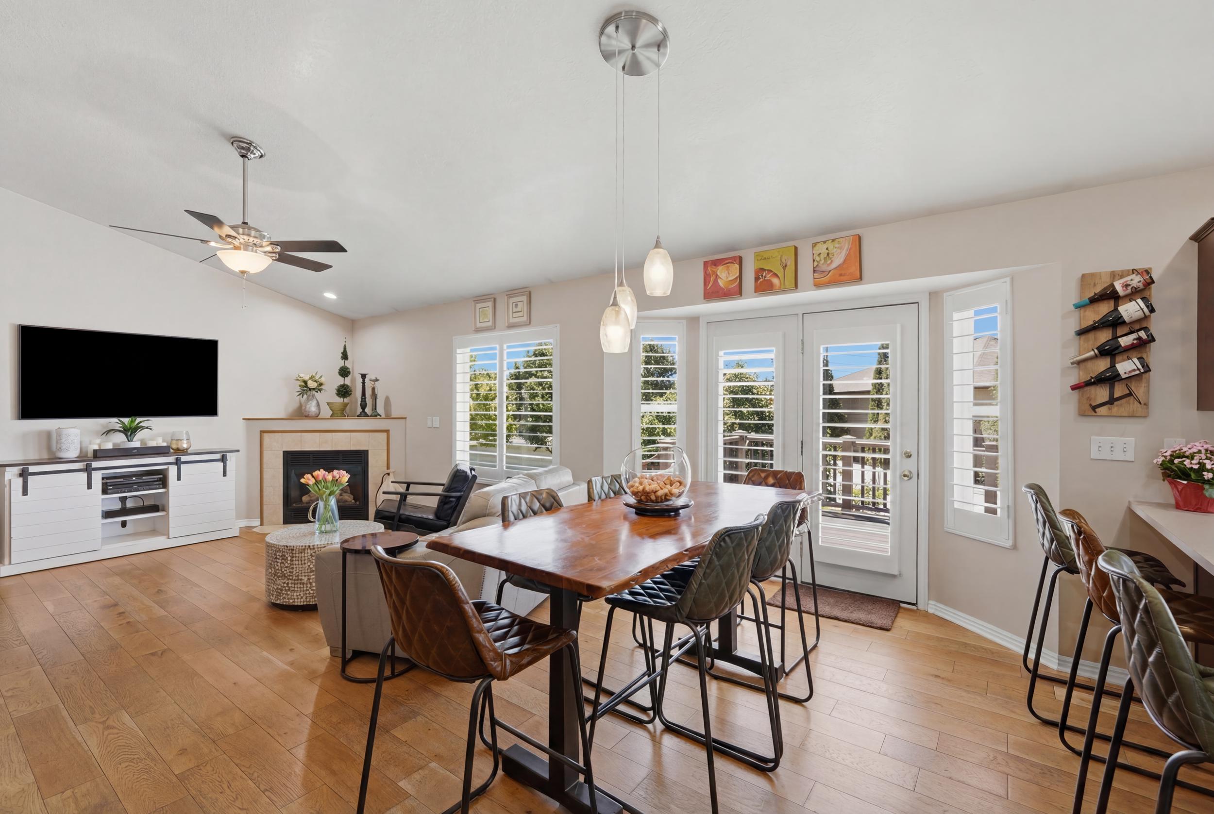 Dining area