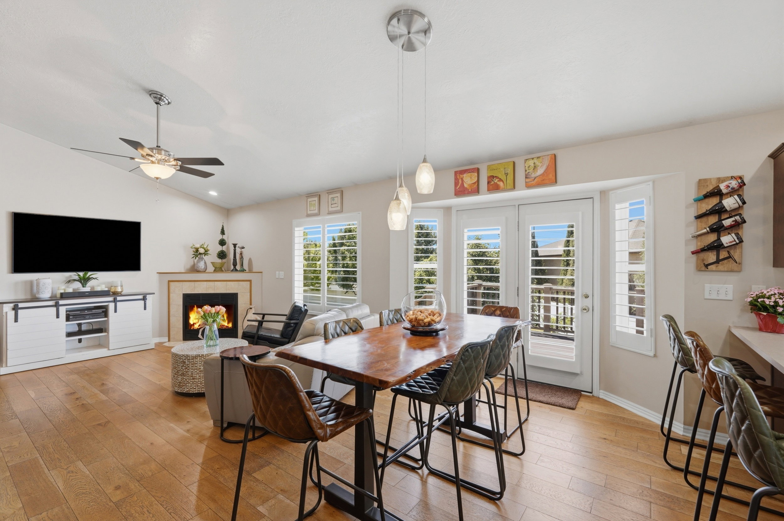 Dining area