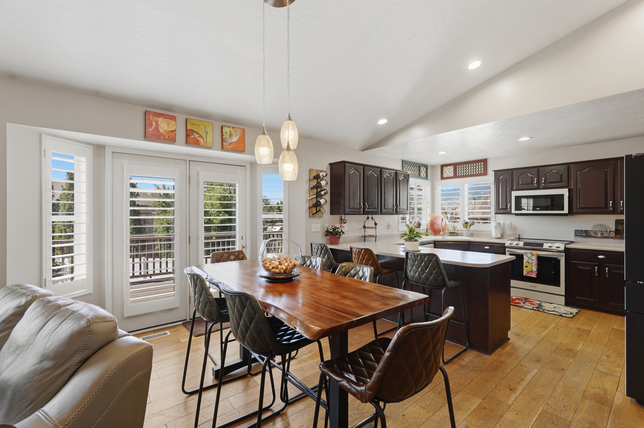 Dining area