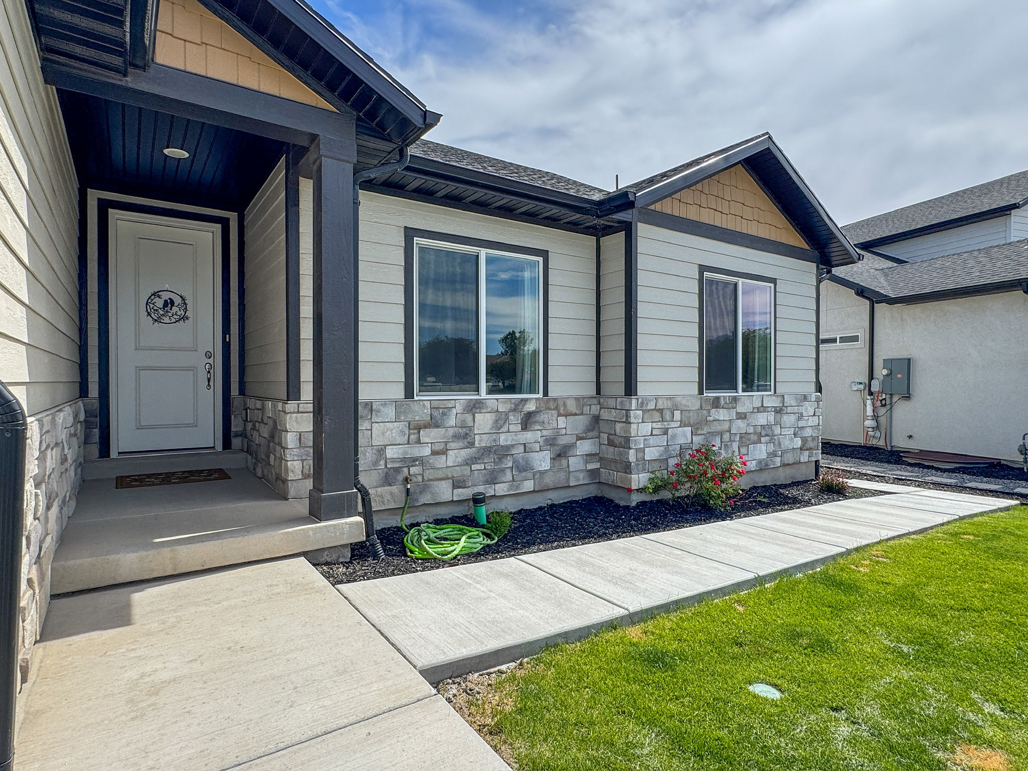 Exterior entry