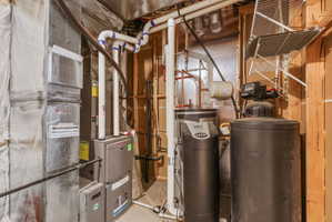 mechanical room. Water softener.
