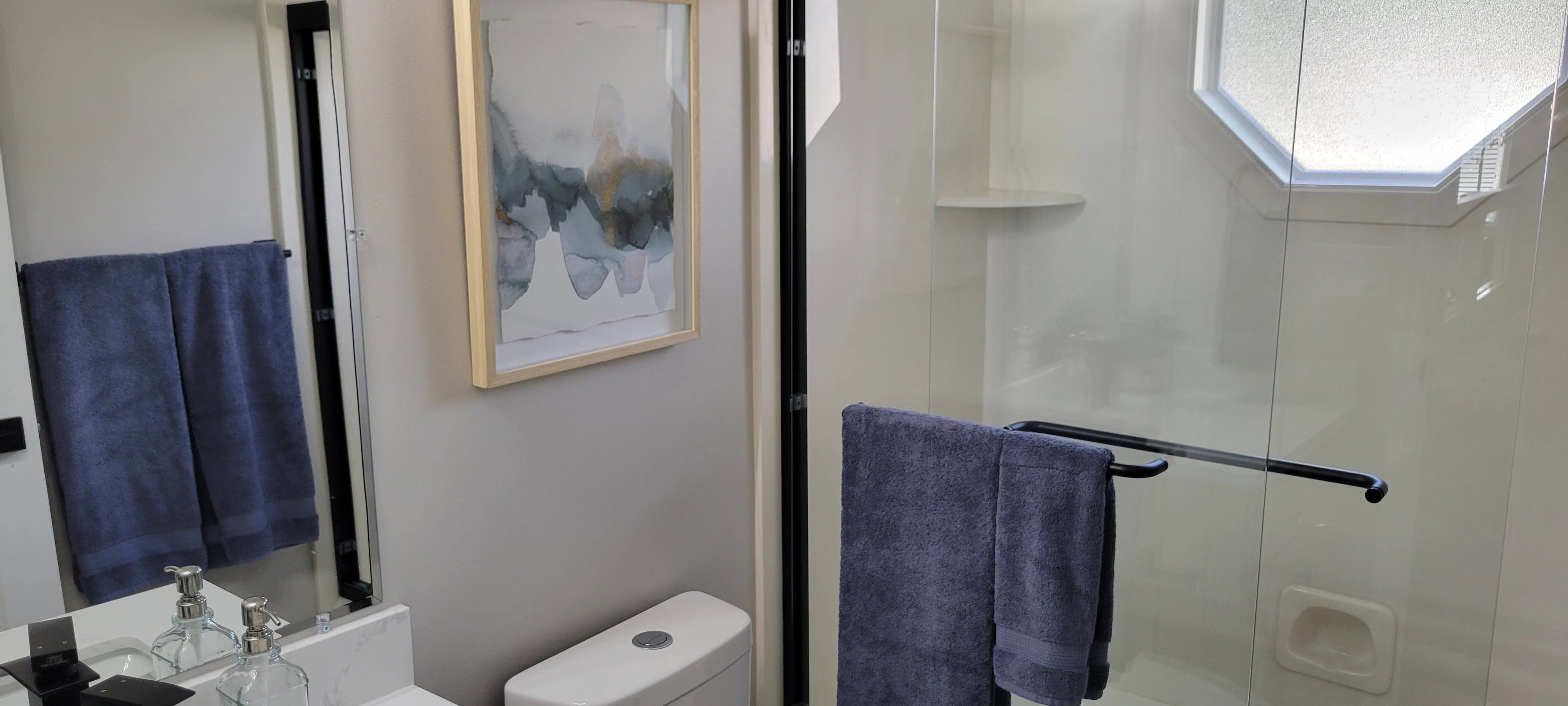 Staged to show what actual use may be.