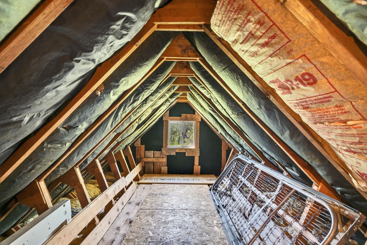 Attic Storage space