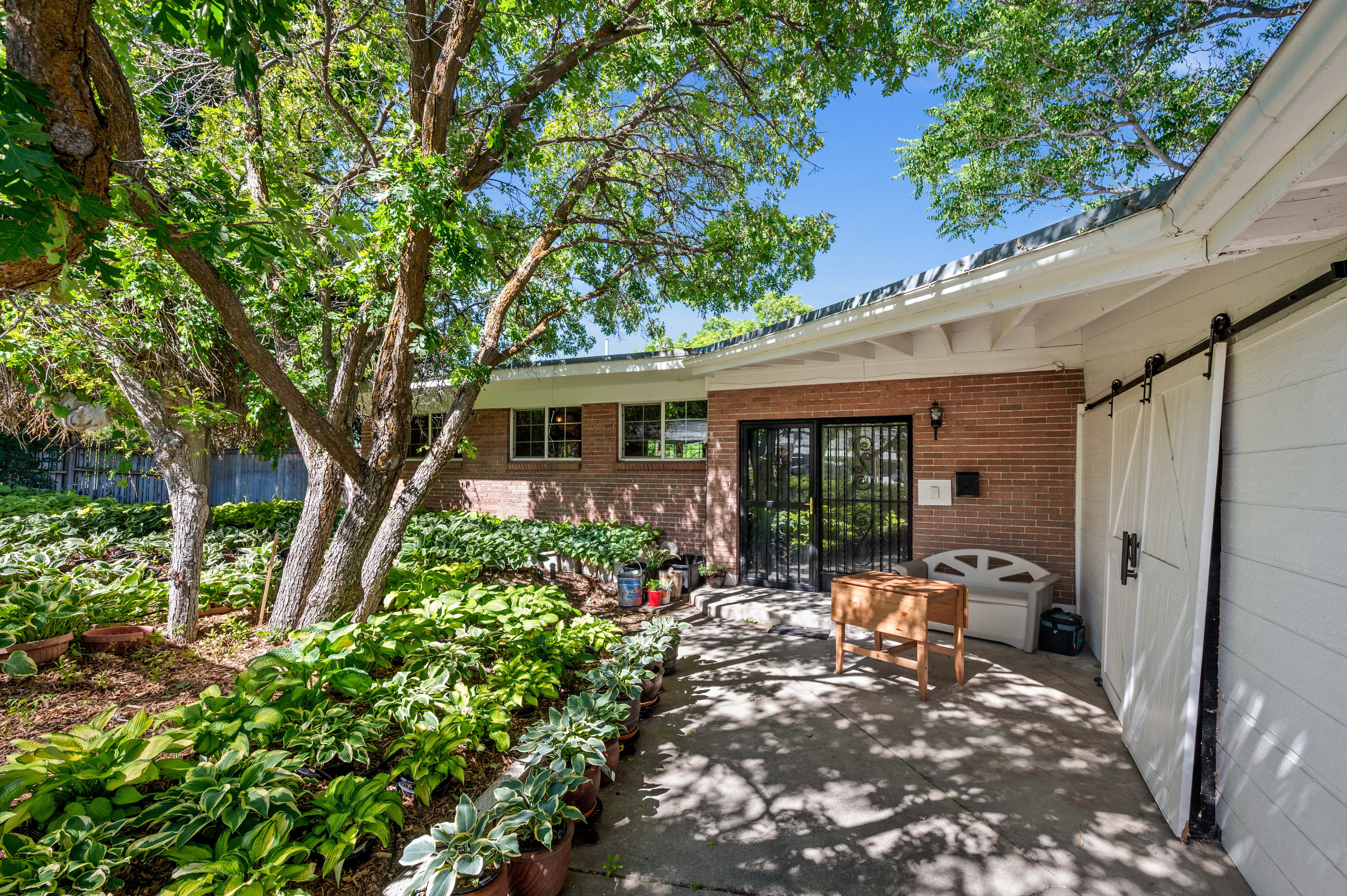 Patio terrace