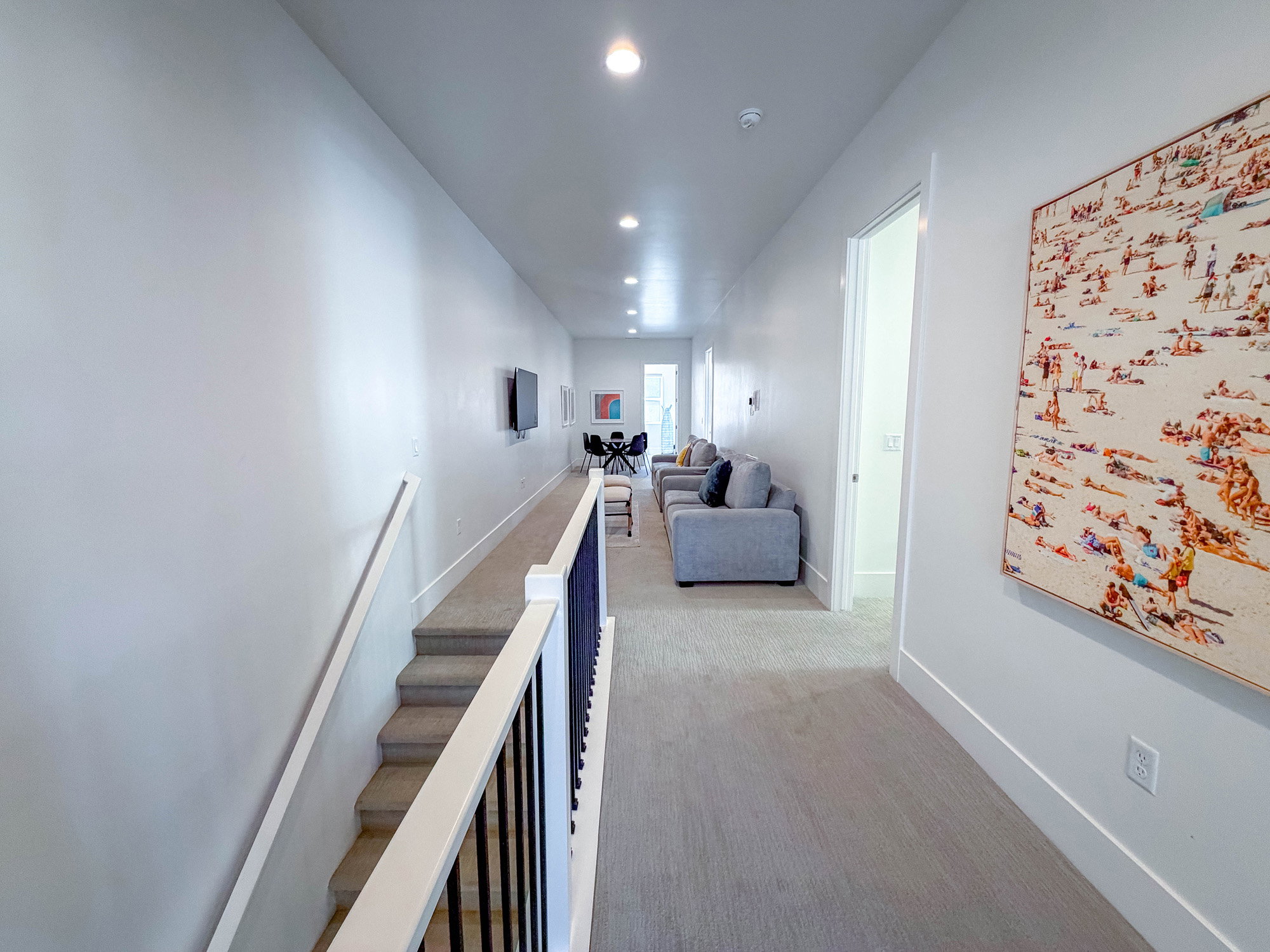 upstairs family room