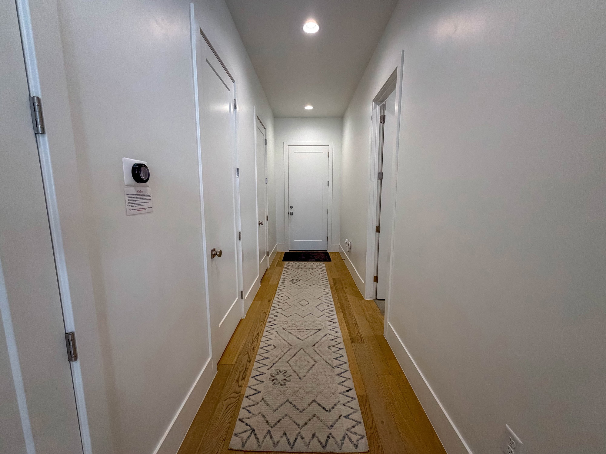 Hto powder room and garage