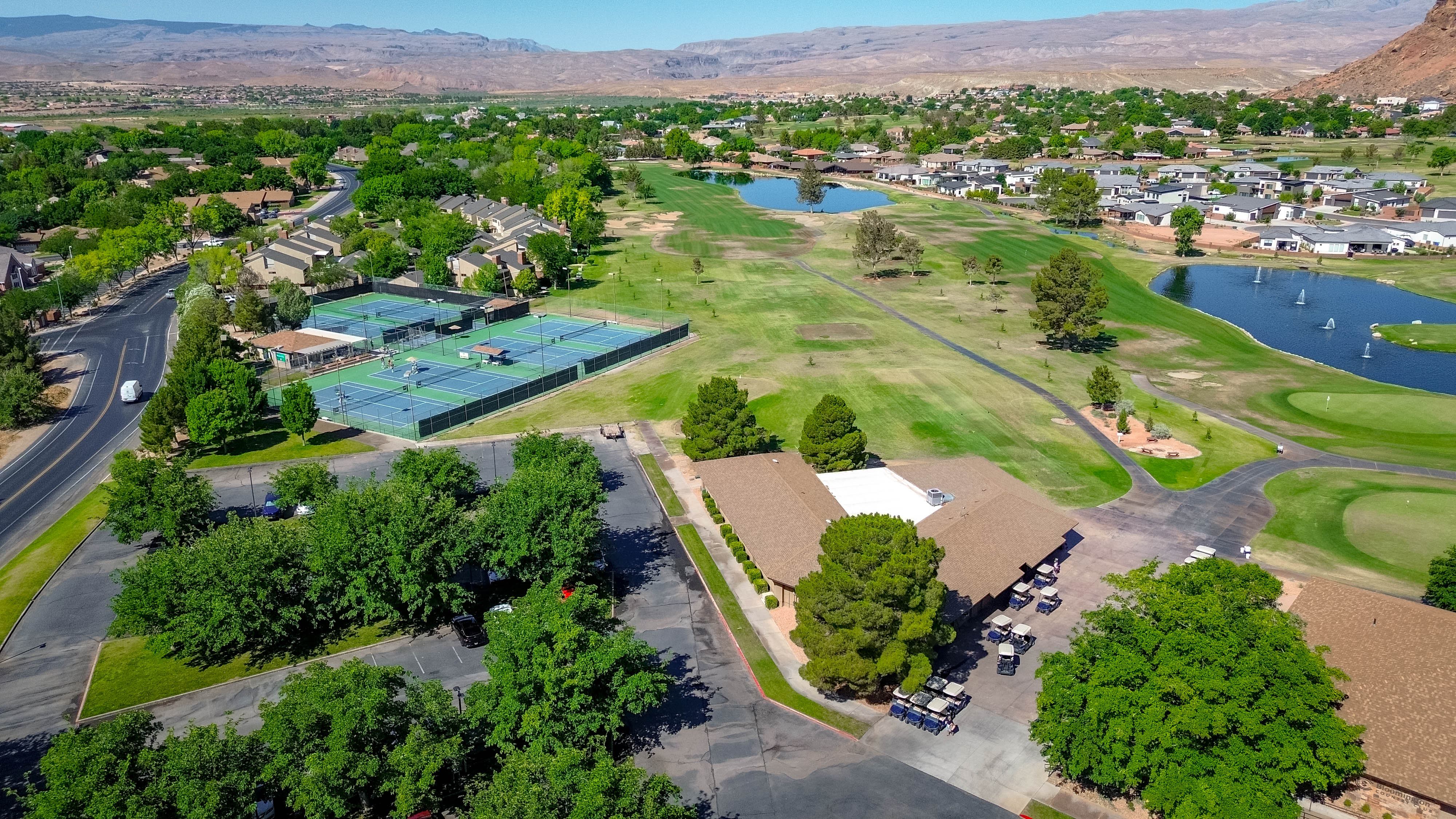 golf and tennis facilities