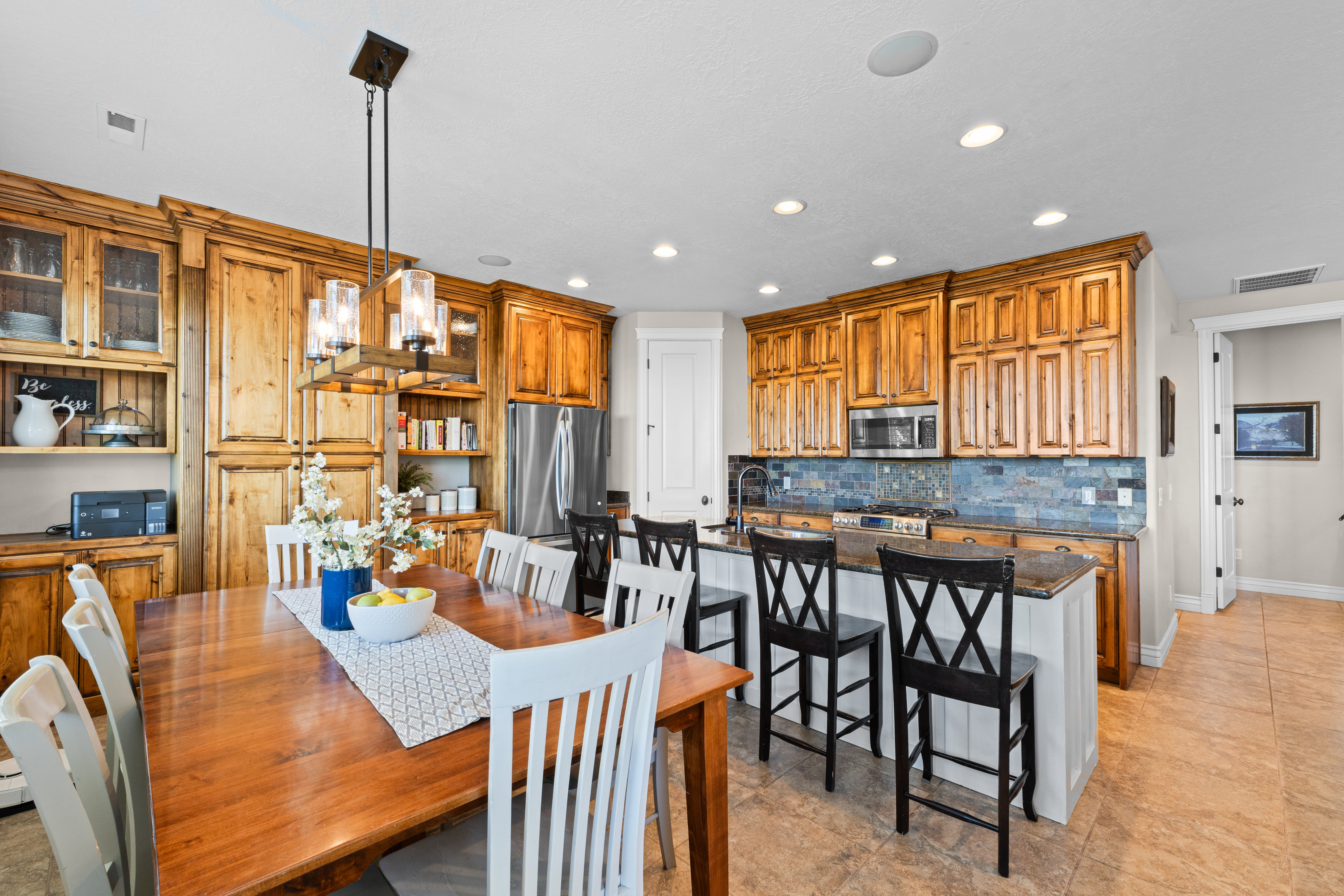 Dining area