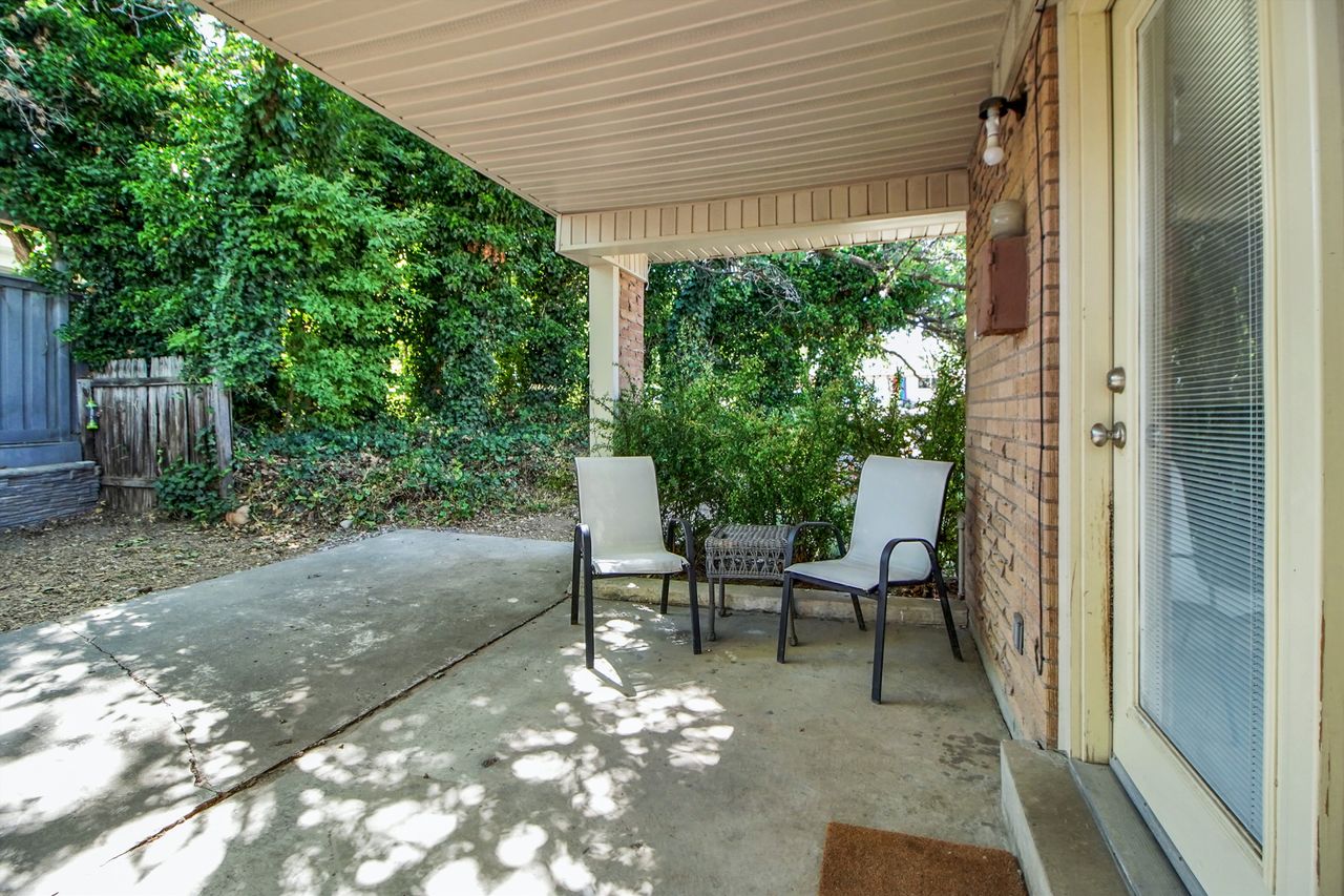 Patio terrace