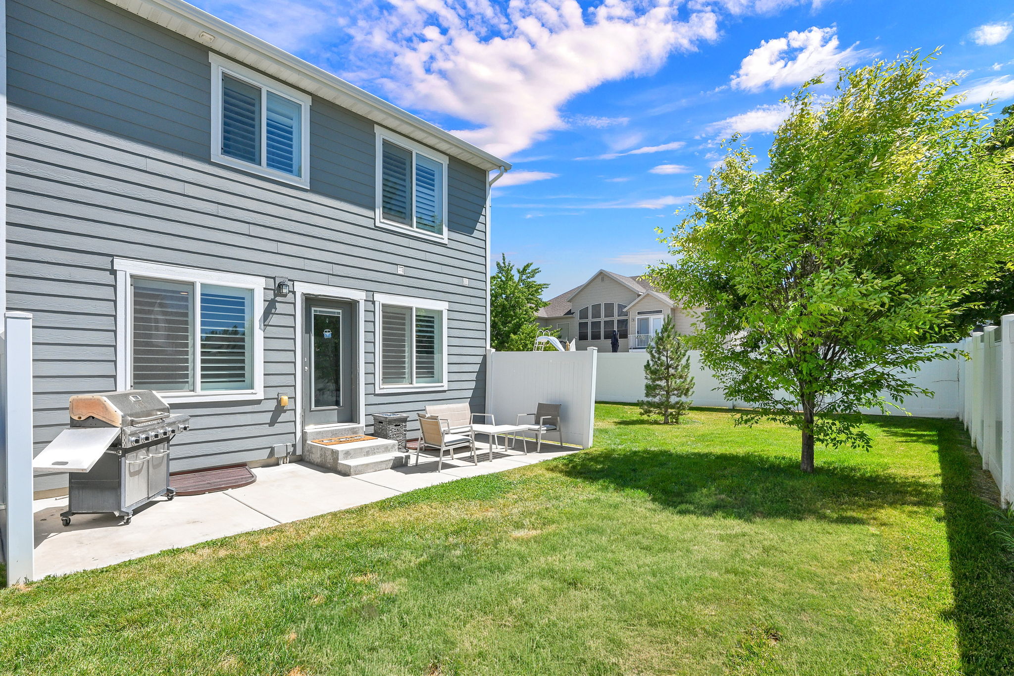 Back of  House/Patio, Backing Single Family Homes