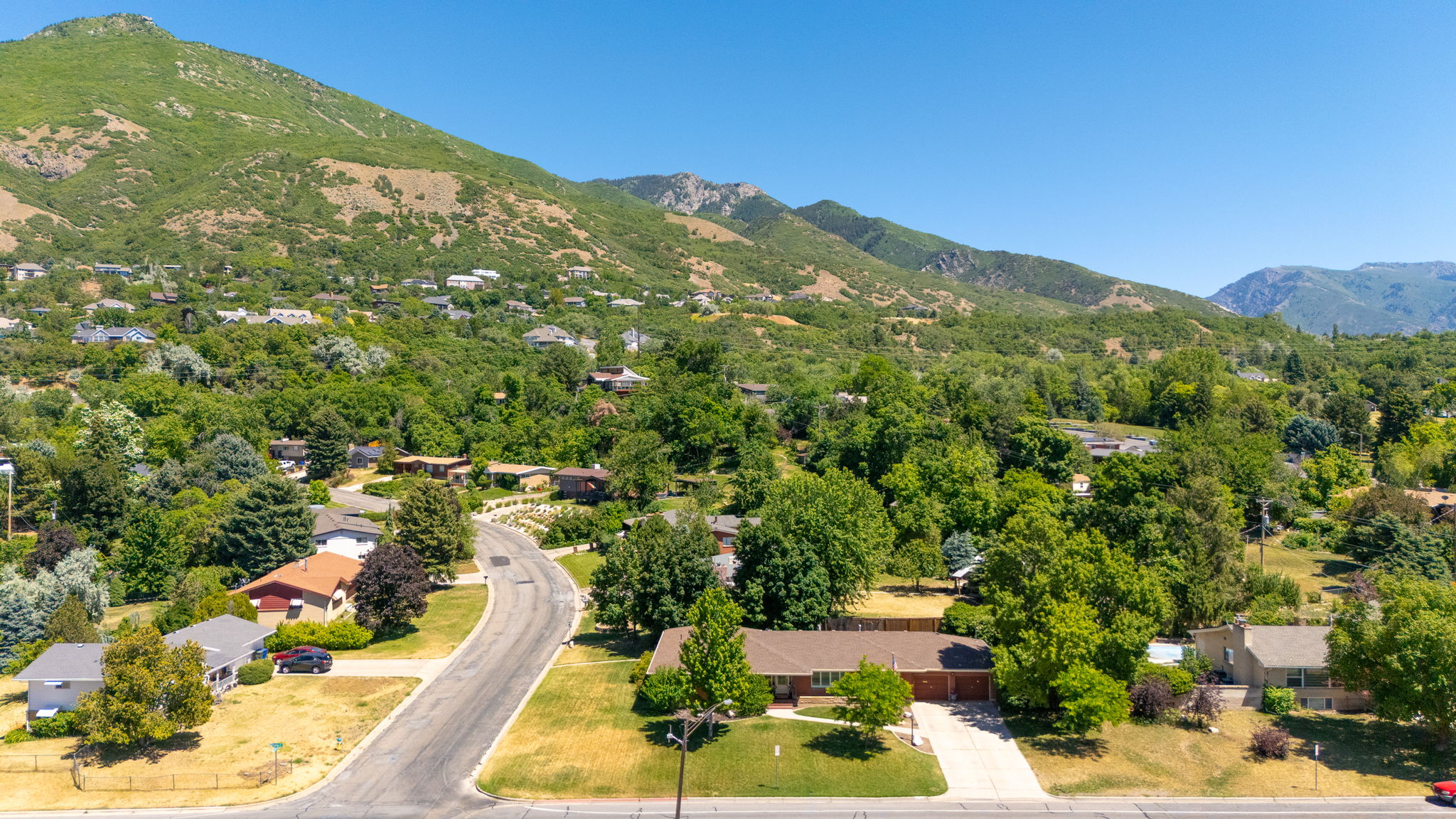 Climbing Hills & Trails in Foot Hills East of Property