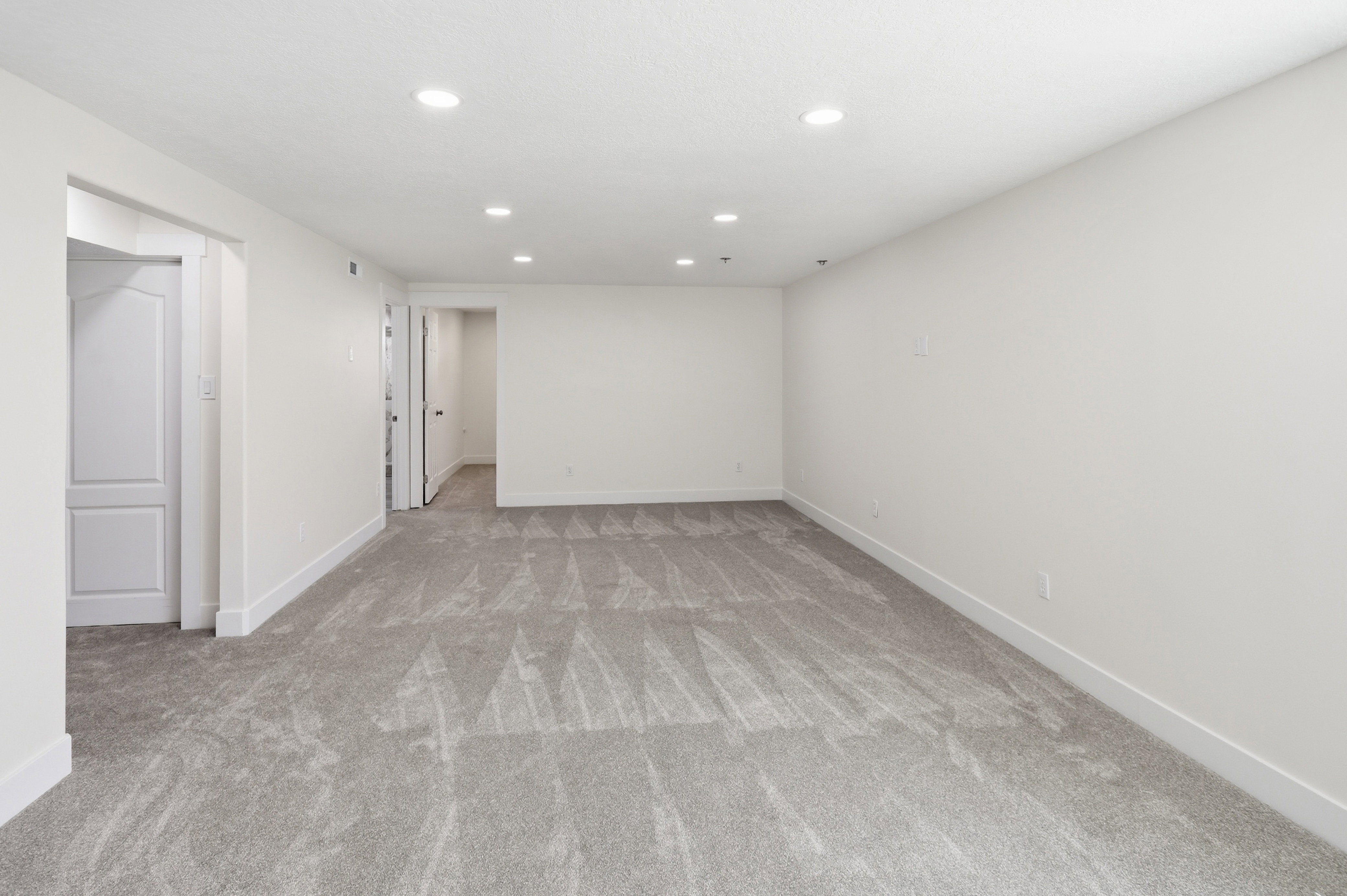 basement family room