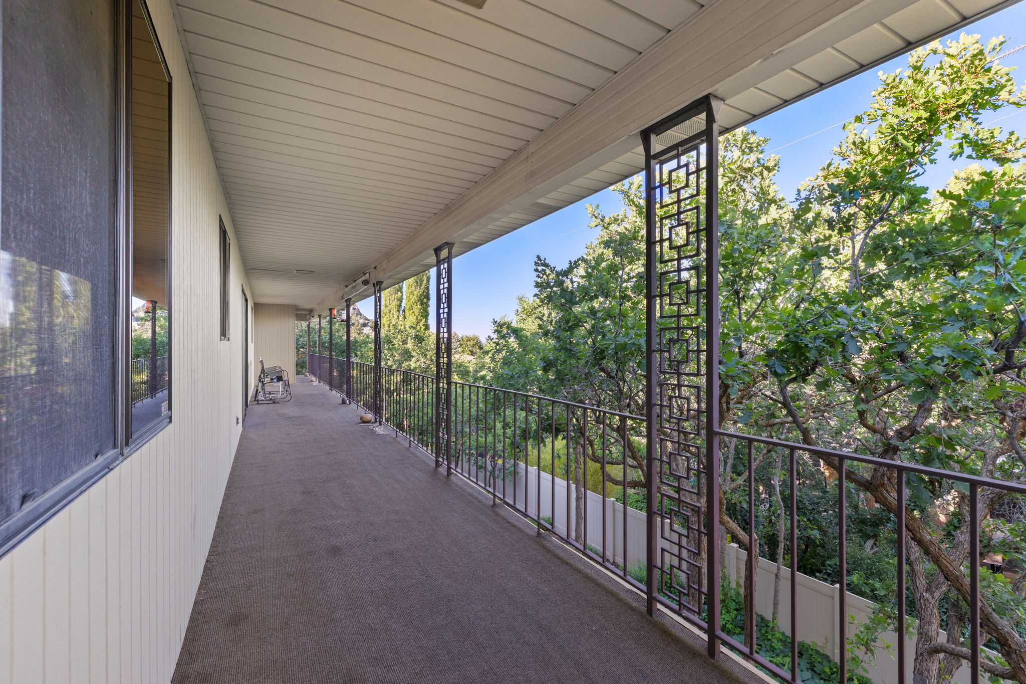 Covered deck