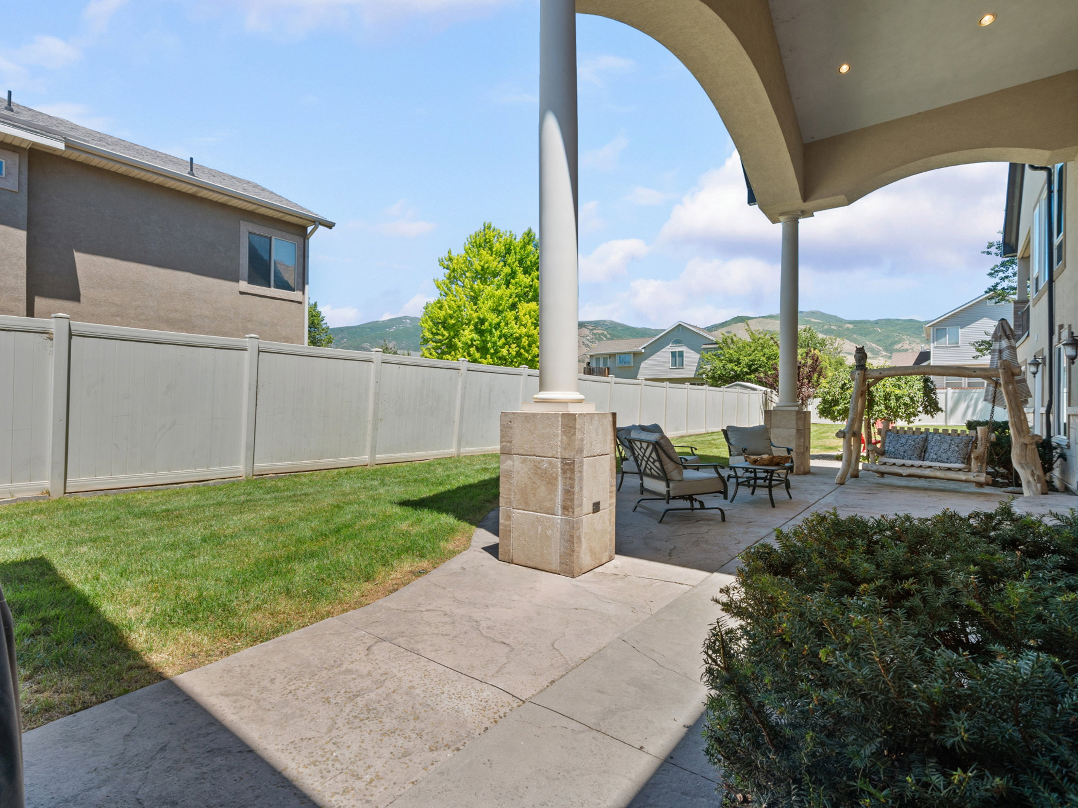Patio terrace