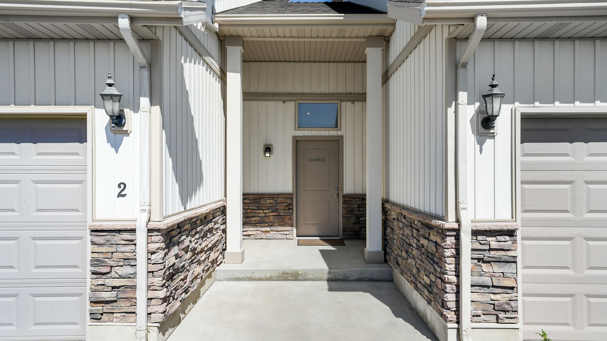 Exterior entry
