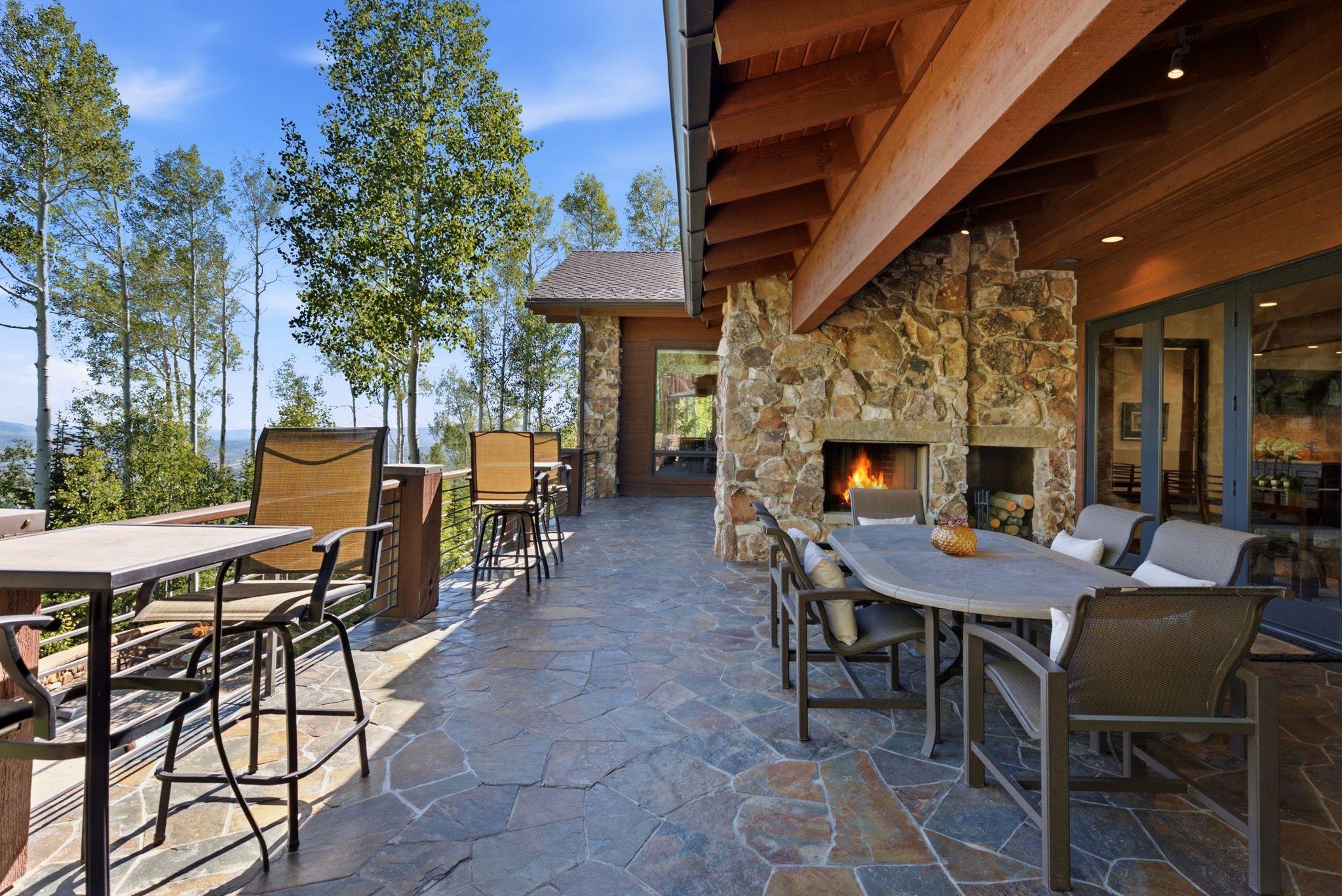 Patio terrace
