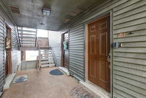 Exterior entry