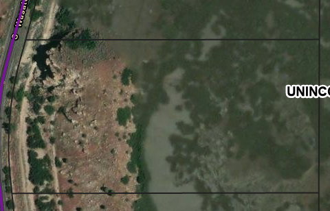Plat Map. Illustrating the boundaries of the property and its surrounding terrain