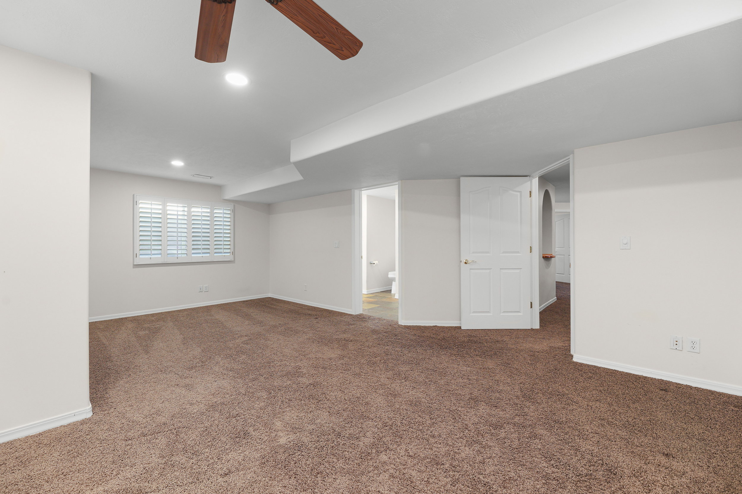 Basement bedroom 4 with ensuiite bath