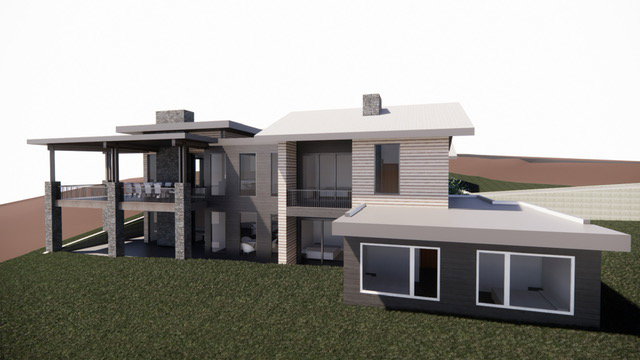 Exterior Rendering from Plans