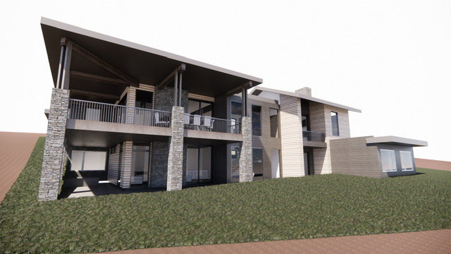 Exterior Rendering from Plans