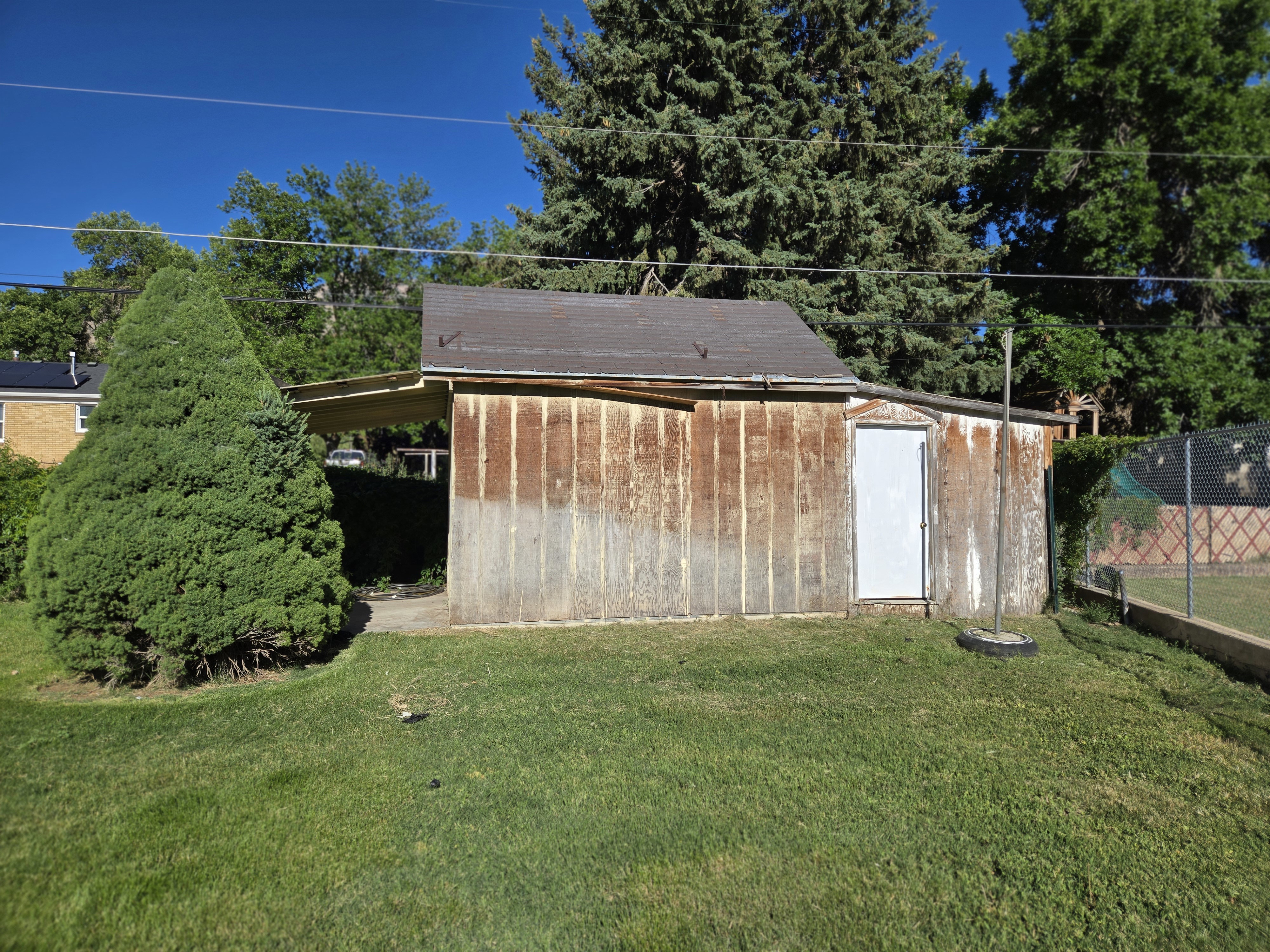 Shed and Green House