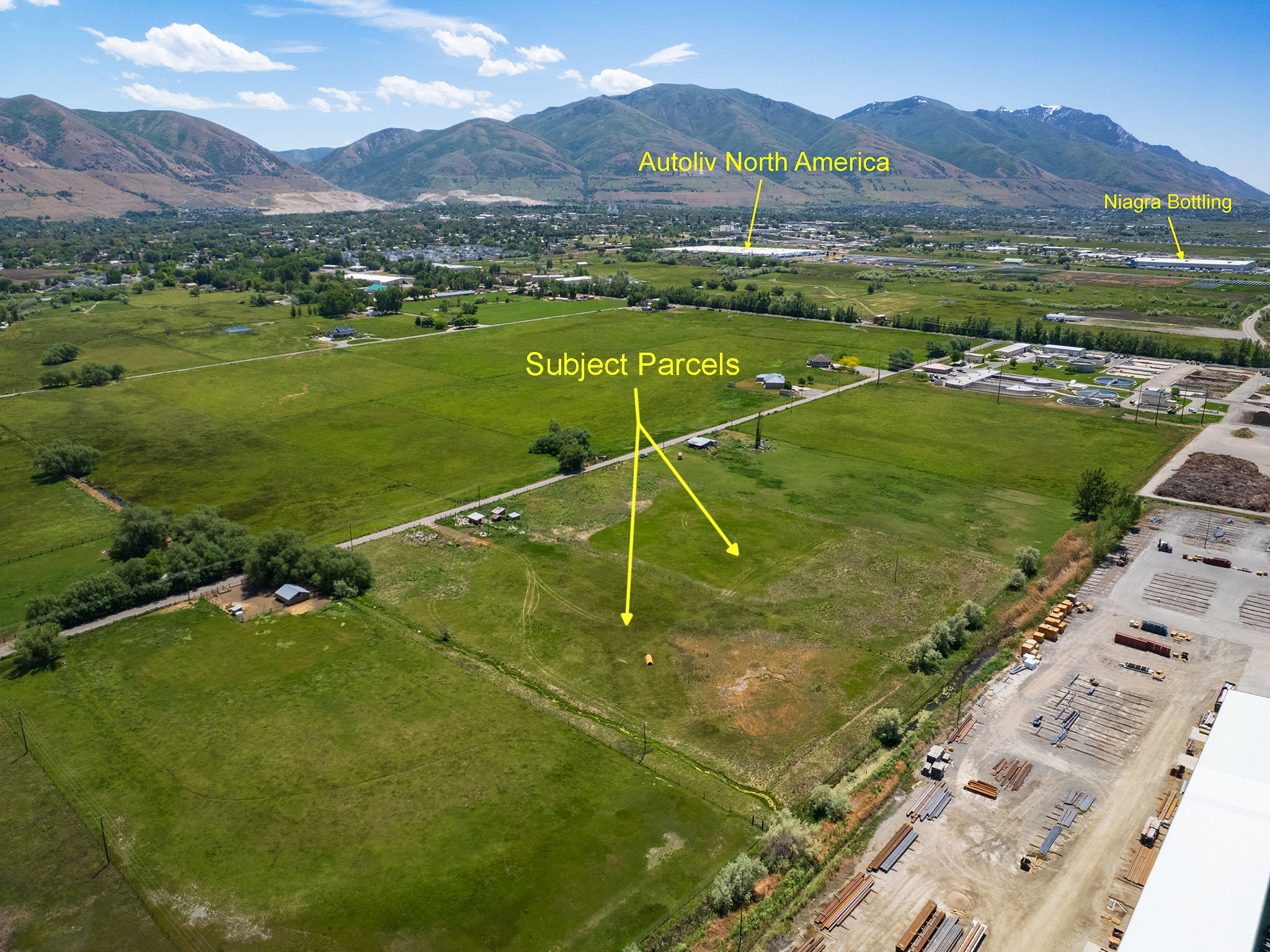 Expansive green parcels of land without boundaries and adjacent parcels available for sale MLS# 2163865 (Parcel #'s 03-077-0011 and 03-077-0012) for a footprint of 8.94 Acres Available.
