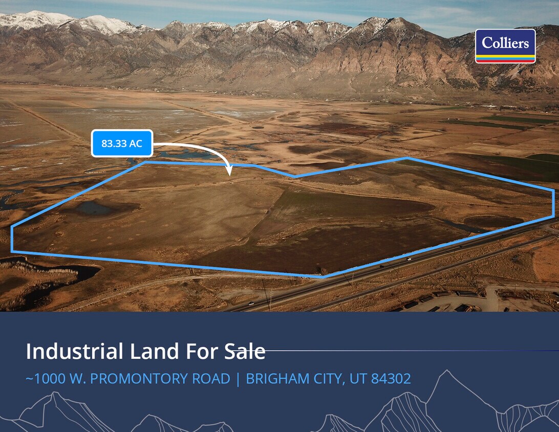 Real Estate Listing. Identifying an industrial land parcel of 83.33 acres with its geographical coordinates for acquisition