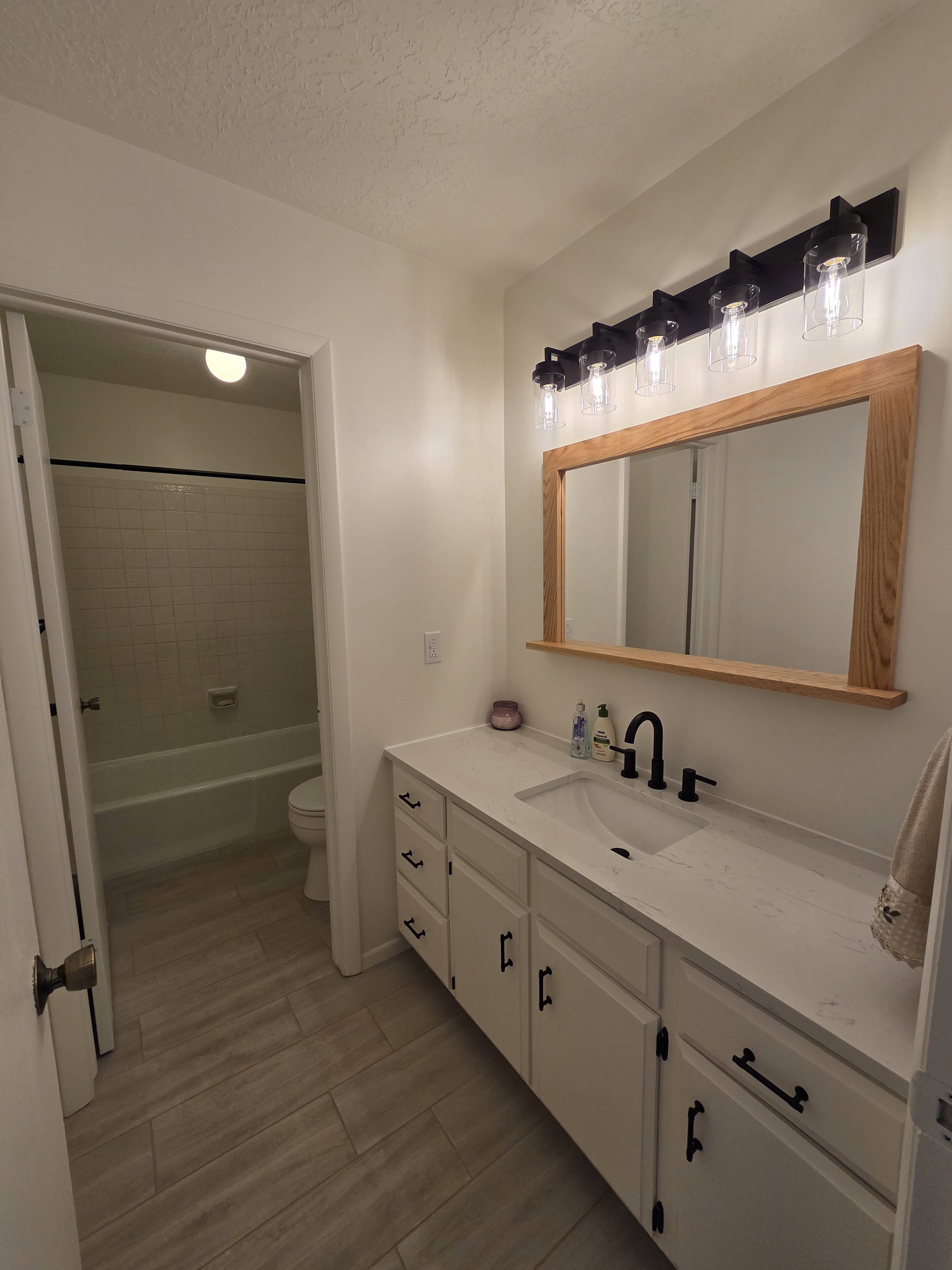 Updated bathroom