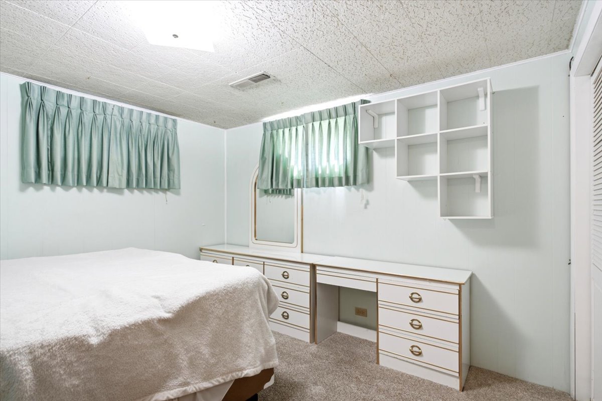 Basement Bedroom - Good-sized.