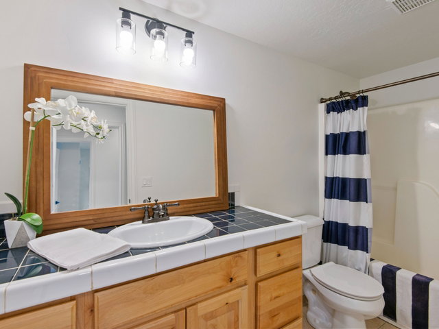 Basement bathroom