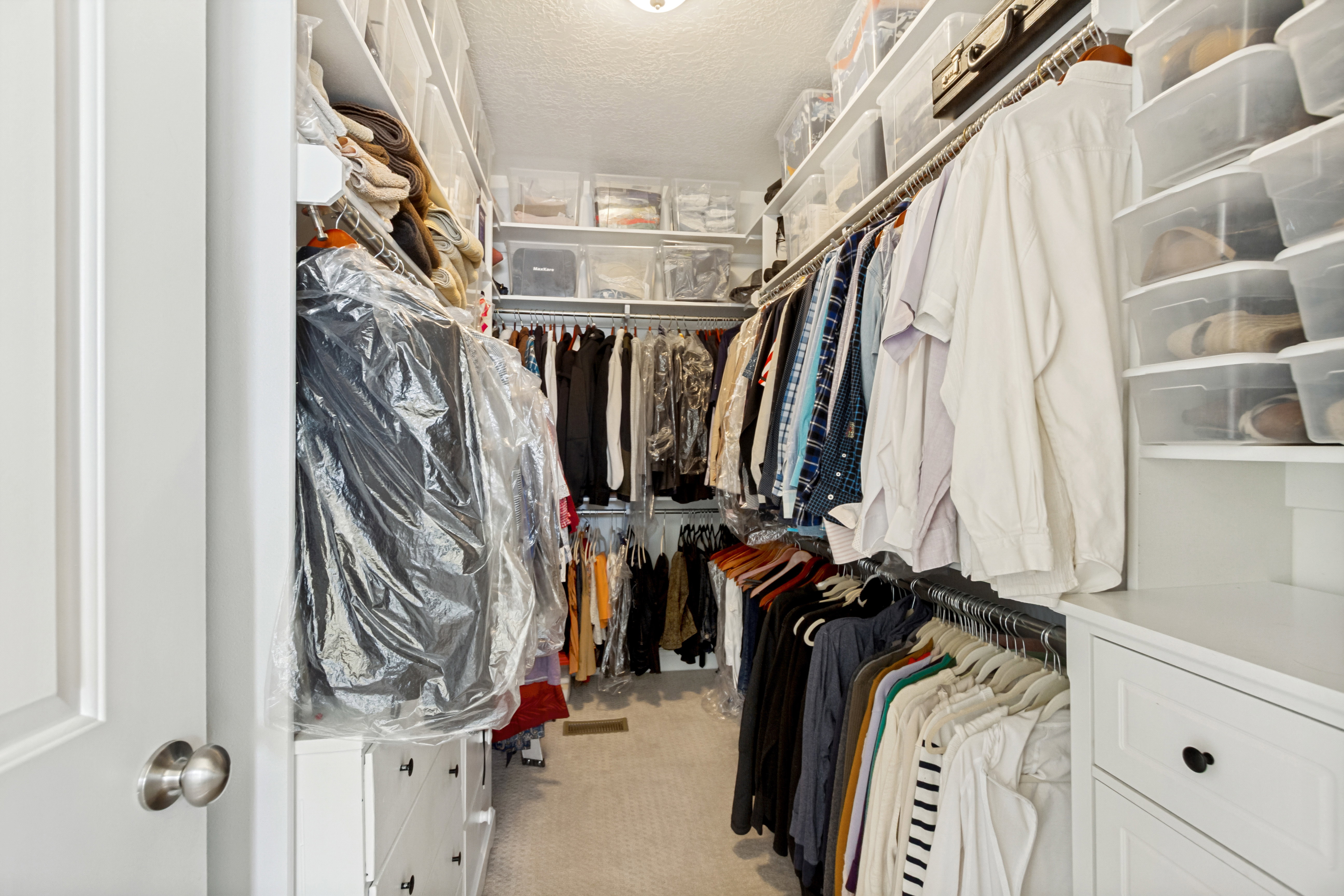 Primary bedroom closet