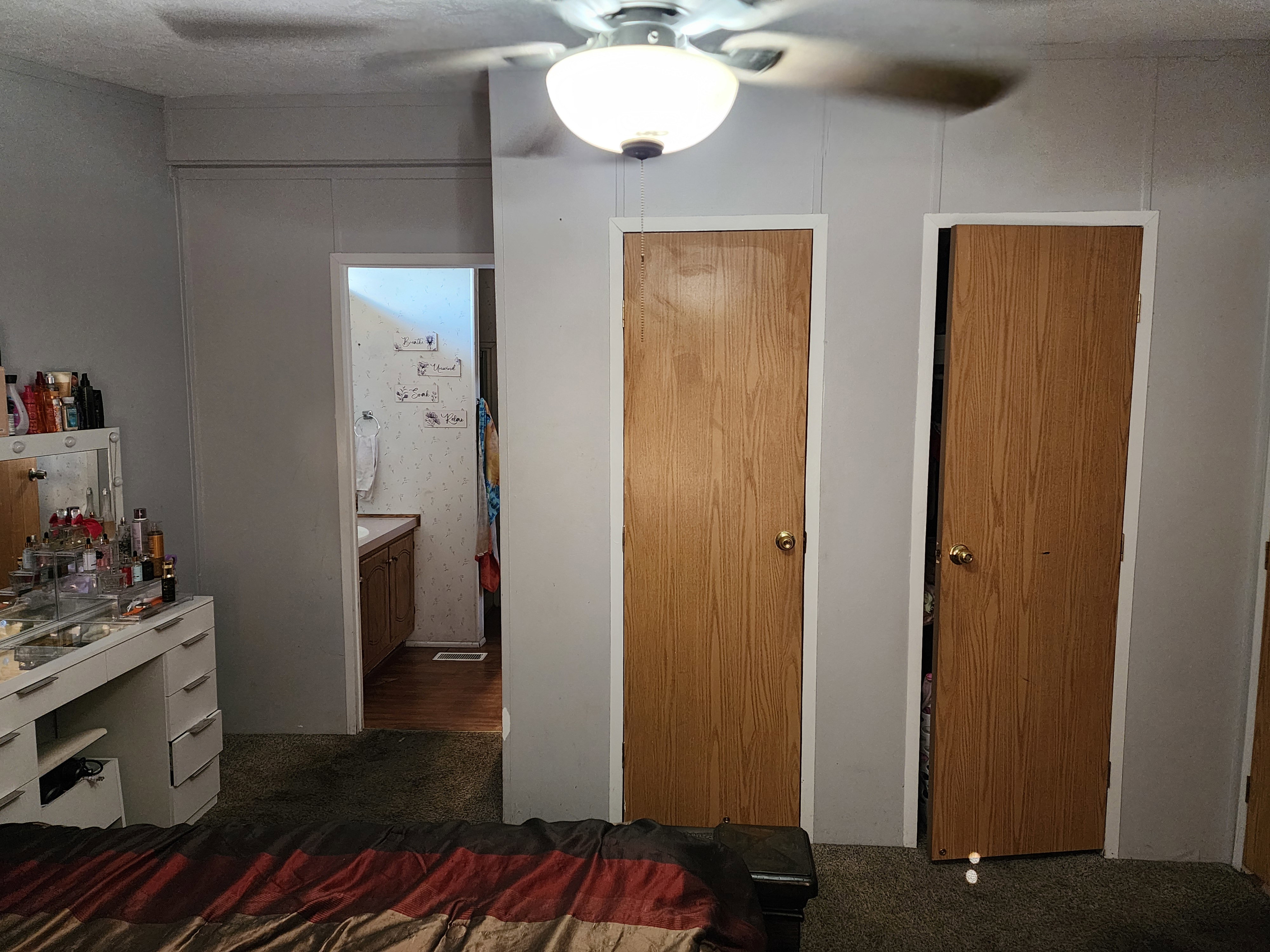 Room featuring neutral-toned walls and carpet flooring