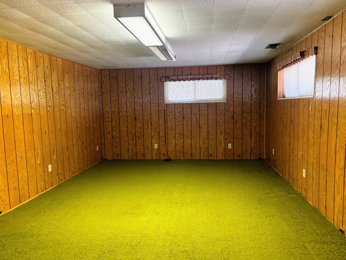 Downstairs family room