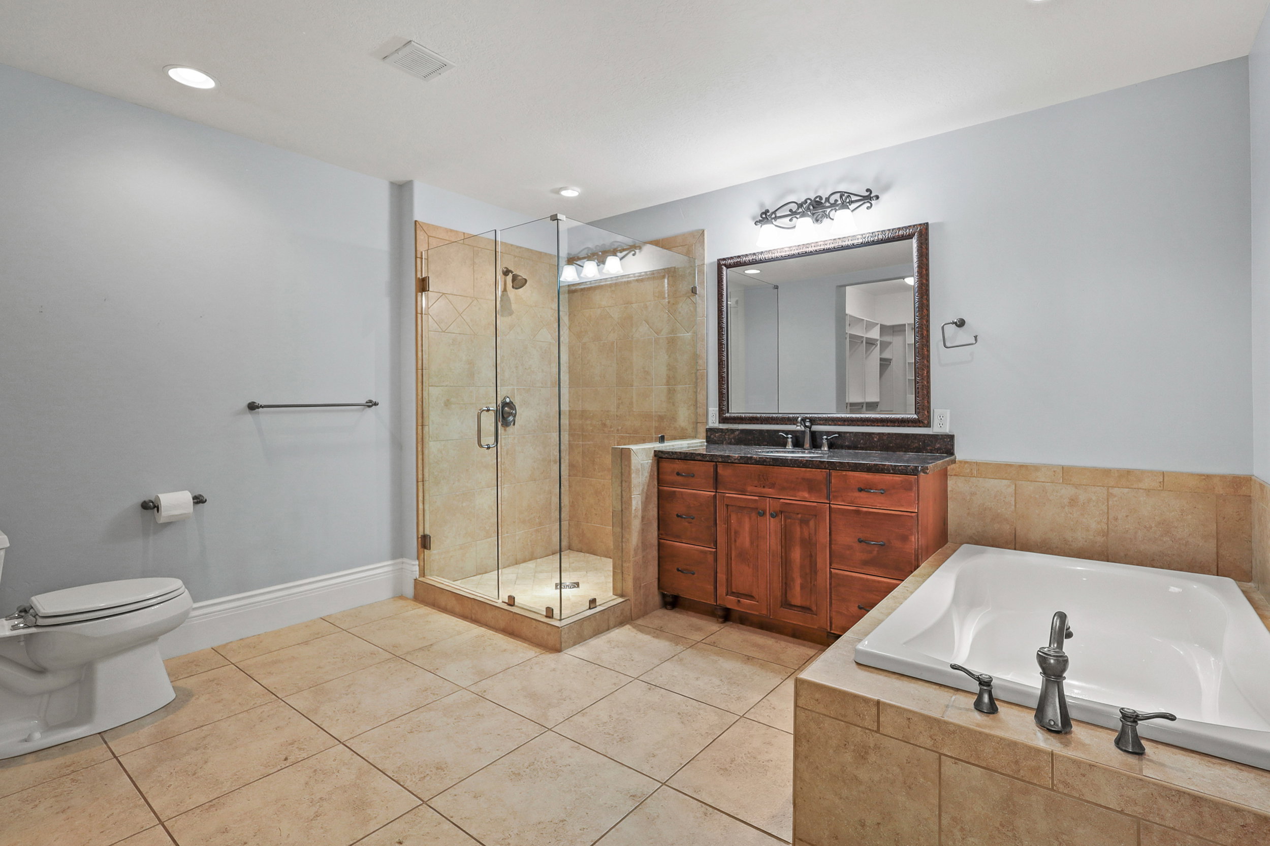 Master bathroom